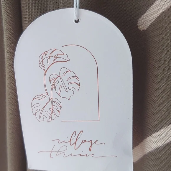 Village Thrive Abstract Kimono - Picture 4 of 5